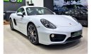 Porsche Cayman Std PORSCHE CAYMAN 2015 GCC IN PERFECT CONDITION FOR 139K AED