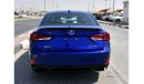 Lexus IS300 F SPORTS 2017 / CLEAN CAR / WITH WARRANTY