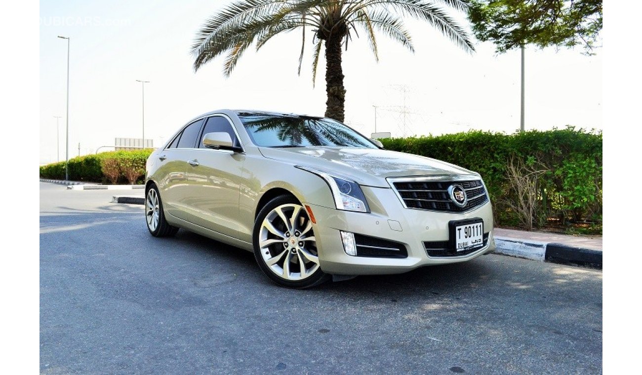 Cadillac ATS - ZERO DOWN PAYMENT - 1360 AED/MONTHLY - UNDER WARRANTY