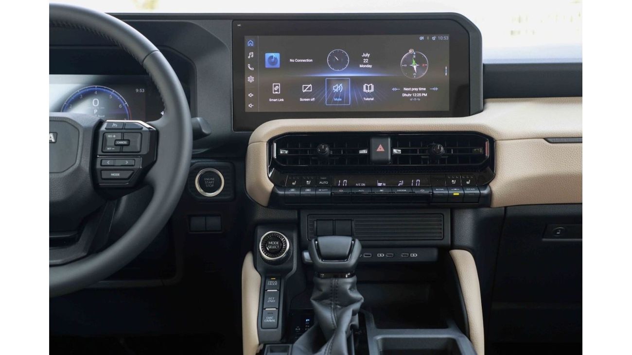 Toyota Prado 2024 Toyota Prado 2.4 TX - Black inside Beige | Export Only