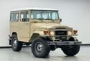 Toyota Land Cruiser 70 1984 Toyota Land Cruiser 2 Doors, Heating System, Sanyo Audio System, Excellent Condition