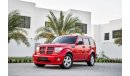 Dodge Nitro SXT - GCC - AED 878 PER MONTH - 0% DOWNPAYMENT