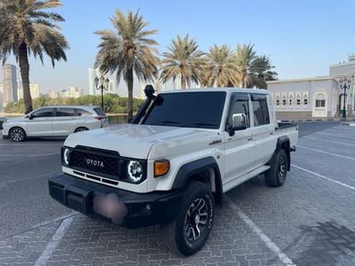 Toyota Land Cruiser Toyota landcruise pickup Double cab 2018Model gxl 4.5 Diesel engine Colour White Transmission Manual