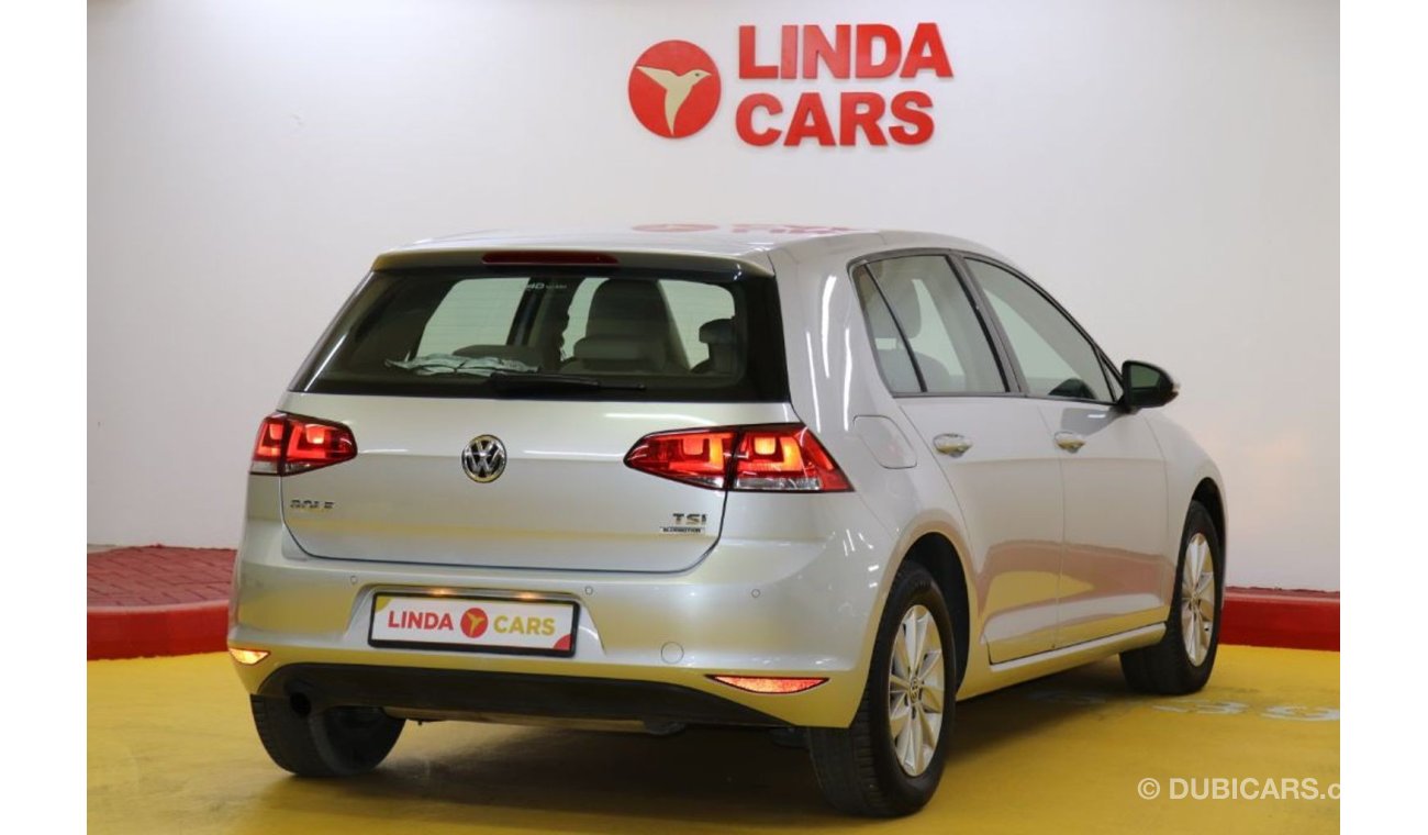 Volkswagen Golf TSI 2015 GCC under Warranty with Zero Down-Payment.