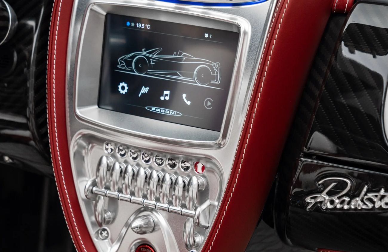 Pagani Huayra 6.0L V-12 Twin-Turbocharged Engine