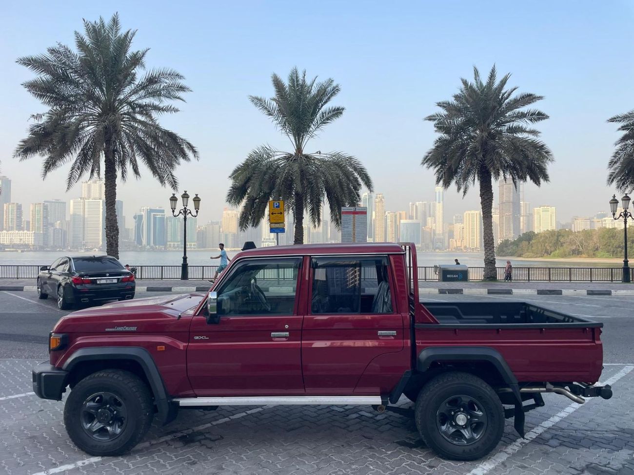 تويوتا لاند كروزر بيك آب PICKUP DLX Winch 4.5L Toyota Landcruiser 79 series dual cab V8  Export from Australia