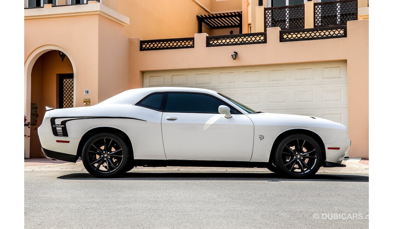 Dodge Challenger SXT 2017 GCC Warranty with Zero Down-Payment.