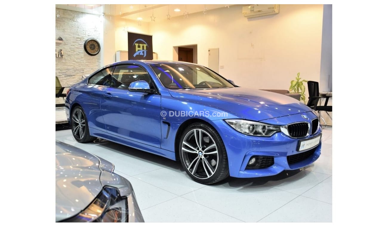 بي أم دبليو 428i EXCELLENT DEAL for our BMW 428i Coupe M-Kit ( 2016 Model! ) in Blue Color! GCC Specs