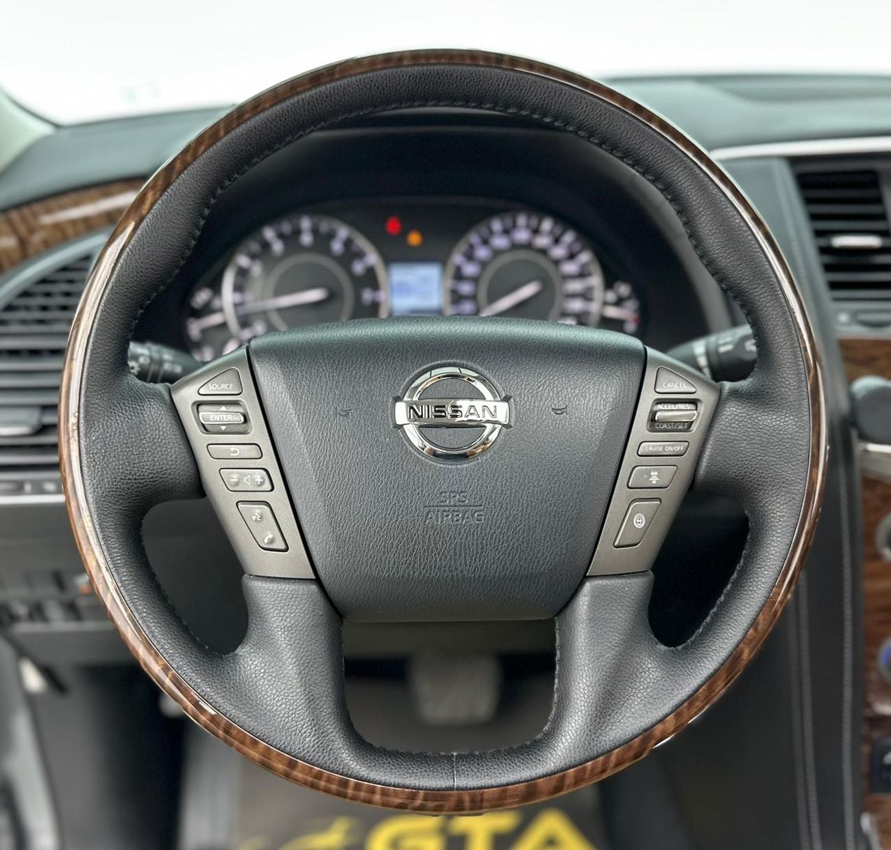 Nissan Patrol 2019 Nissan Patrol Platinum, 1 Year Warranty Unlimited Km, Full Service History, GCC