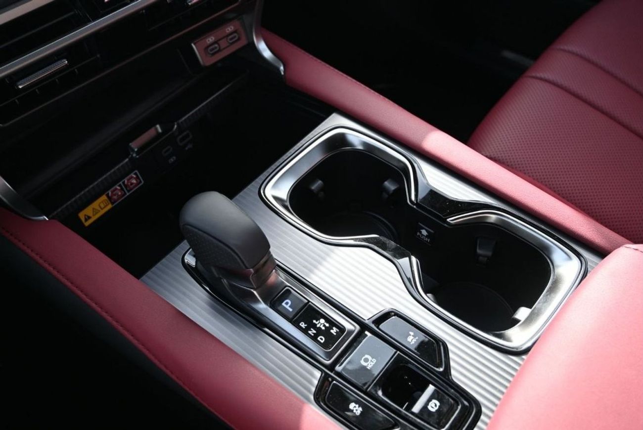 لكزس RX 500h Lexus RX500h F-Sport 2.4L, 4-cylinder, In-line, Turbo, Hybrid, AWD, CUV Model 2024, Color White