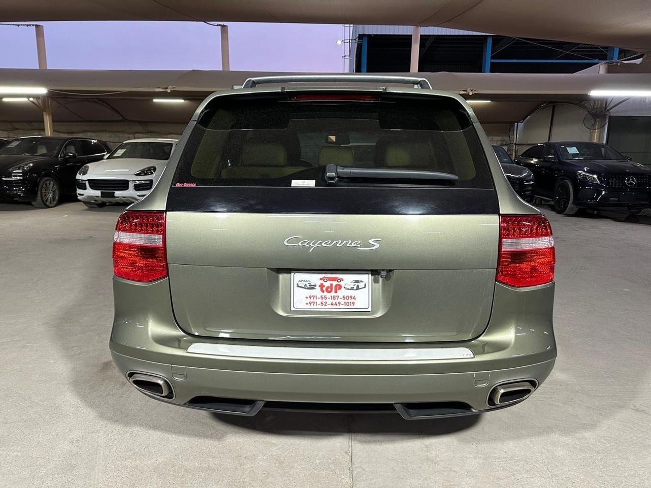 Porsche Cayenne PORSCHE CAYENNE S 2008 4.8L | RARE OLIVE GREEN EXTERIOR | PANORAMIC ROOF | BEIGE INTERIOR