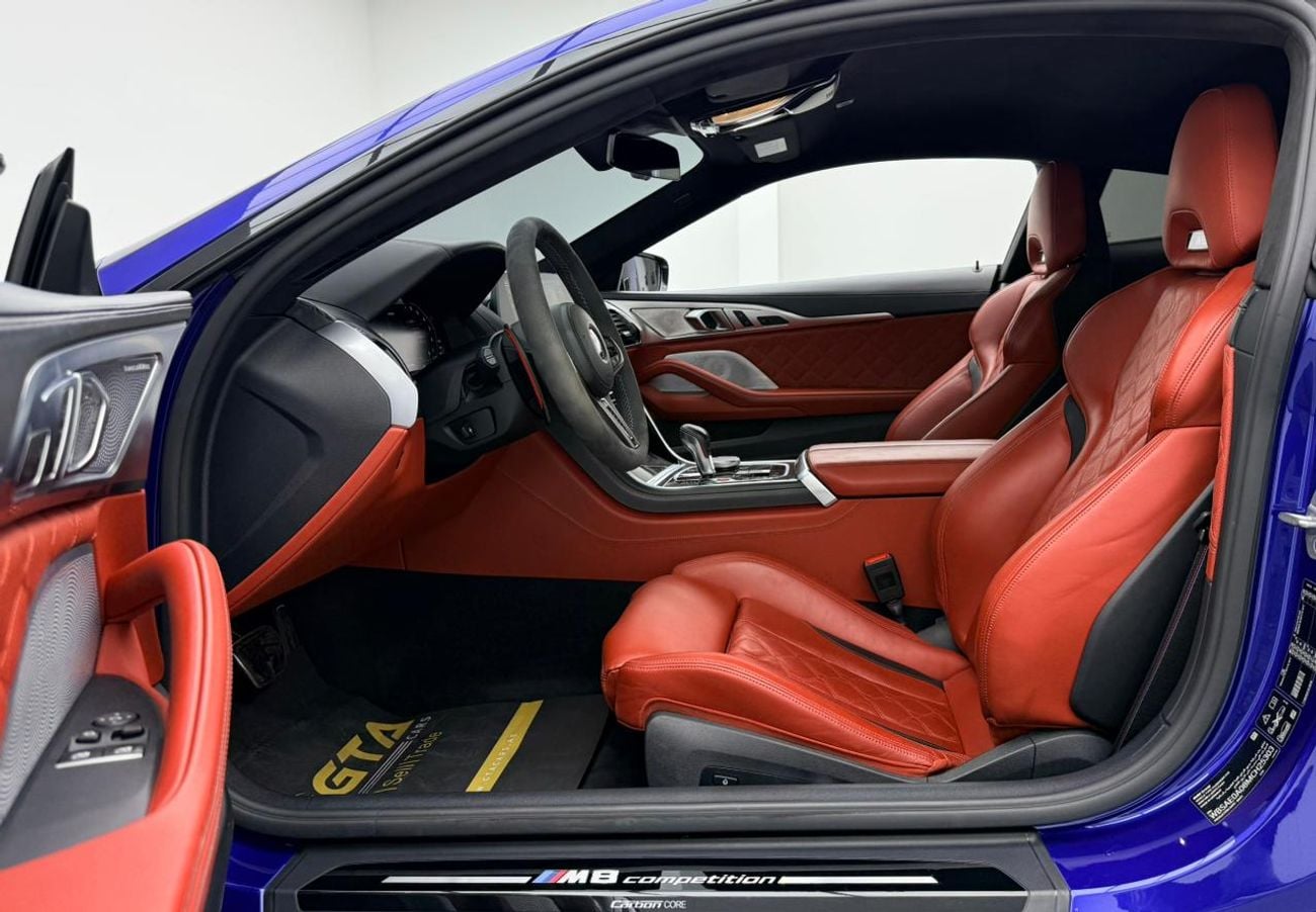 BMW M8 2021 BMW M8 Competition, BMW Warranty+Service Contract+Full Service History, GCC