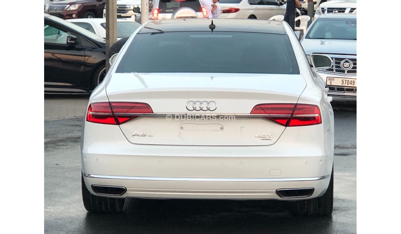 Audi A8 Audi A8 MODEL 2015 GCC car prefect condition full option panoramic roof leather seats 5 camera