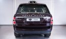 Land Rover Range Rover Vogue Supercharged RANGE ROVER VOGUE SUPERCHARGE, MODEL 2018, GCC, LOW MILEAGE, NO ACCIDENT, NO PAINT