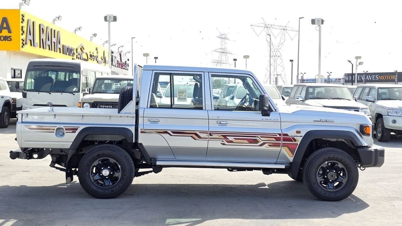تويوتا لاند كروزر بيك آب TOYOTA LC 79 DOUBLE CABIN 4.0L AT 2025 SILVER