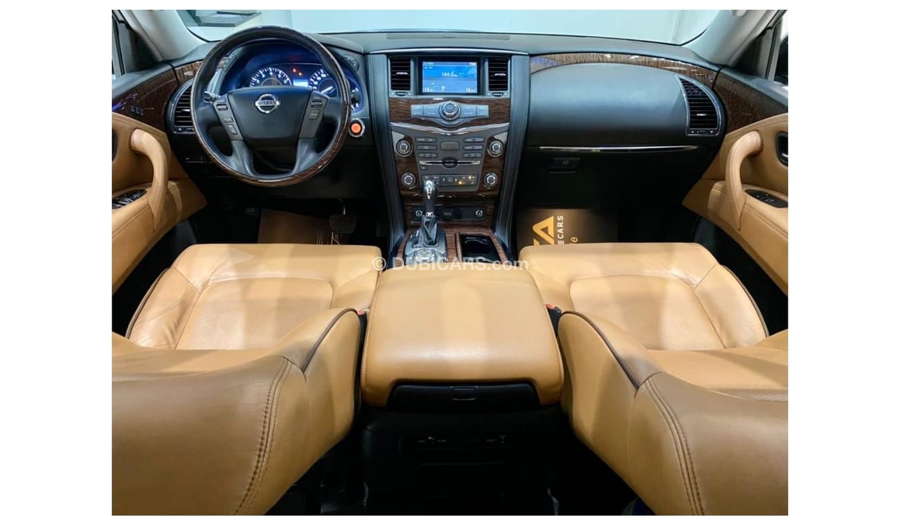 نيسان باترول 2016 Nissan Patrol Platinium, Service History, Warranty, Top Options, GCC