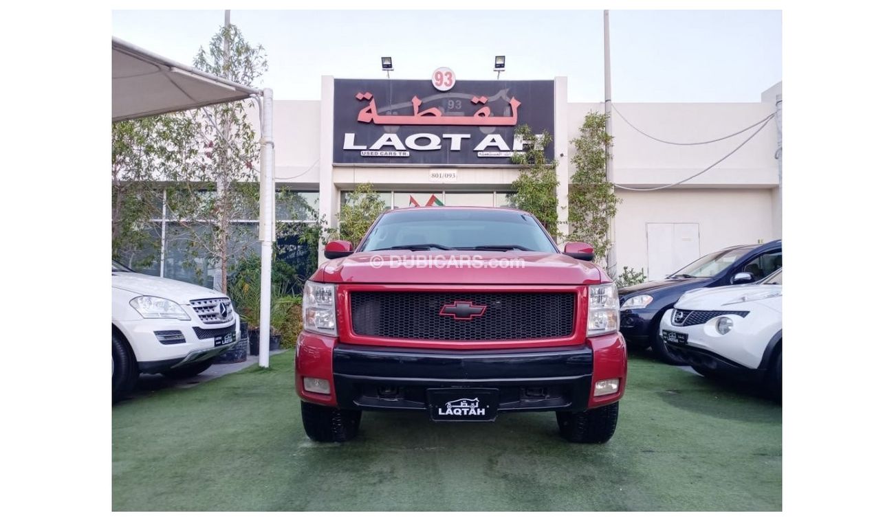 شيفروليه سيلفارادو بيك أب باب واحد موديل 2009 خليجى لون أحمر بدون حوادث رنجات  مثبت سرعة تحكم بحالة ممتازة