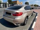 BMW X6 BMW X6 xDrive35i ( 2013 Model ) in Silver / Beige Color GCC Specs