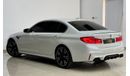 بي أم دبليو M5 2018 BMW M5, BMW Warranty Service Contract, BMW Service History, GCC