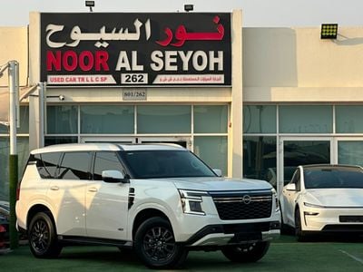 نيسان باترول نيسان باترول LE T2 خليجي 2025 فل ابشن صبغ وكاله تشييكات وكاله تحت الضمان