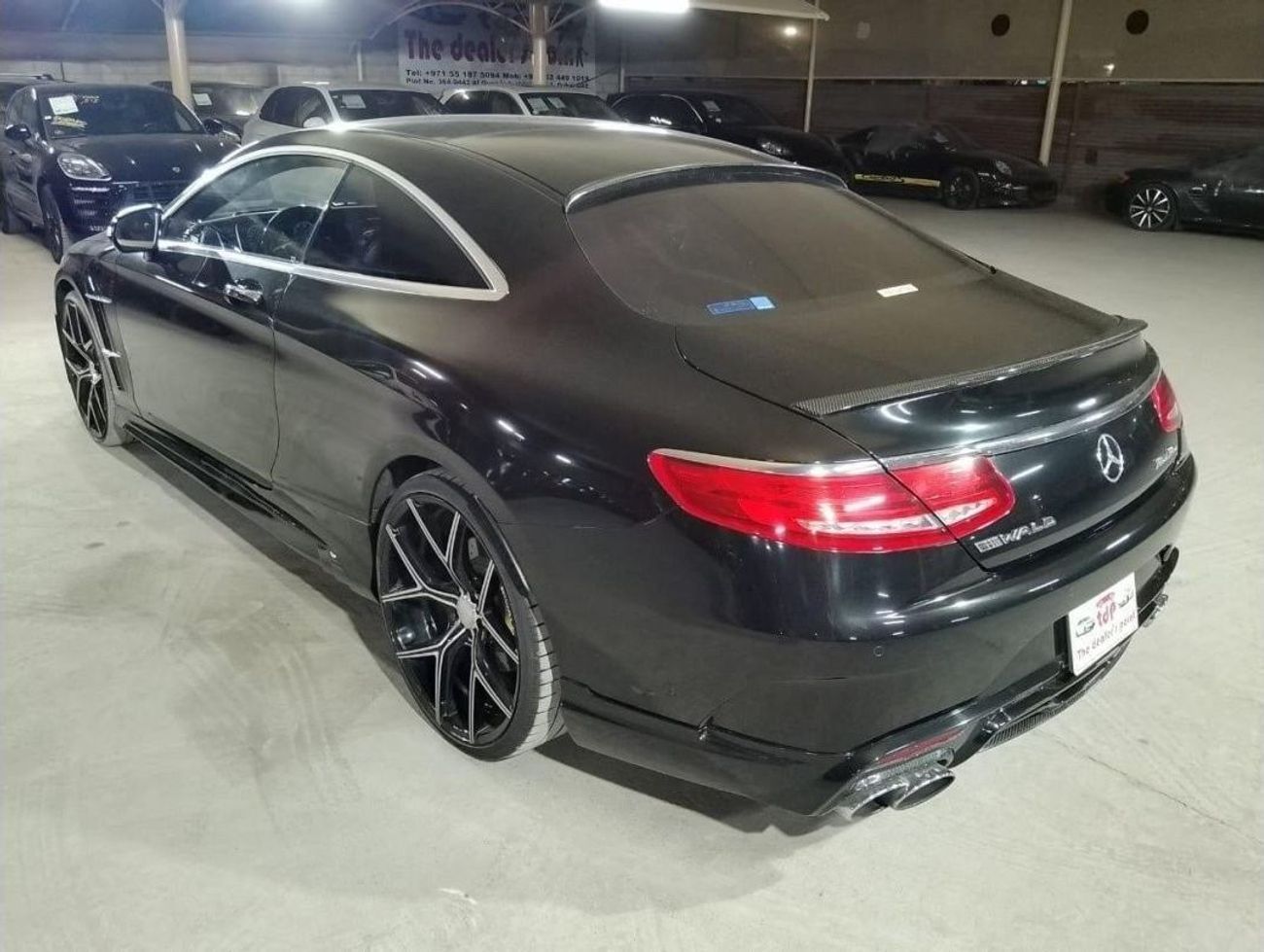 مرسيدس بنز S 550 كوبيه MERCEDES S CLASS COUPE S550 BLACKBISON WALDAERO KIT 4.7L 2015, BURMESTER SPEAKER, SIX BUTTONS AND MO