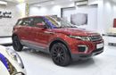 Land Rover Range Rover Evoque HSE EXCELLENT DEAL for our Land Rover Range Rover Evoque ( 2016 Model ) in Red Color GCC Specs