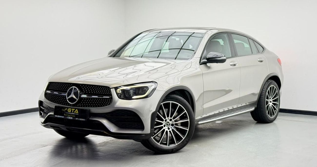 Mercedes Benz GLC 300 2020 Mercedes Benz GLC300 AMG 4MATIC Coupe, 2027 MB Warranty, Full MB Service History, GCC