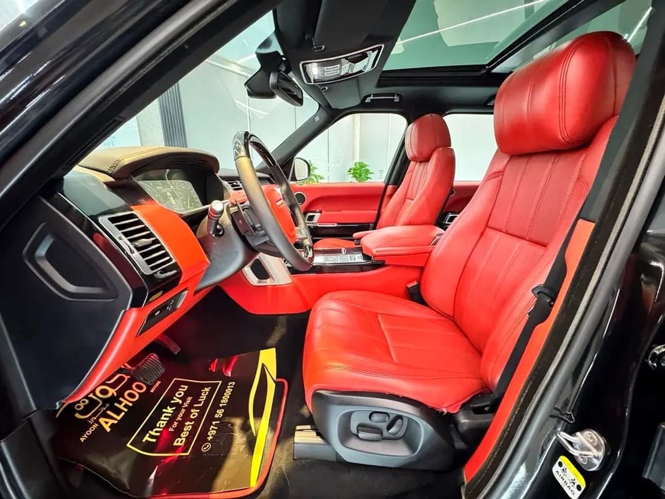 Land Rover Range Rover AUTOBIOGRAPHY SUPERCHARGED VOGUE V8 || GCC II FULLY LOADED || GIVEN WARRANTY || RED INTERIOR