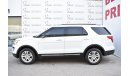 Ford Explorer XLT 3.5 AWD GCC 2018 DEALER WARRANTY