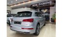 Audi Q5 45 TFSI Quattro Basic Audi Q5 TFSI Quattro 2018 GCC under warranty under service contract from agenc