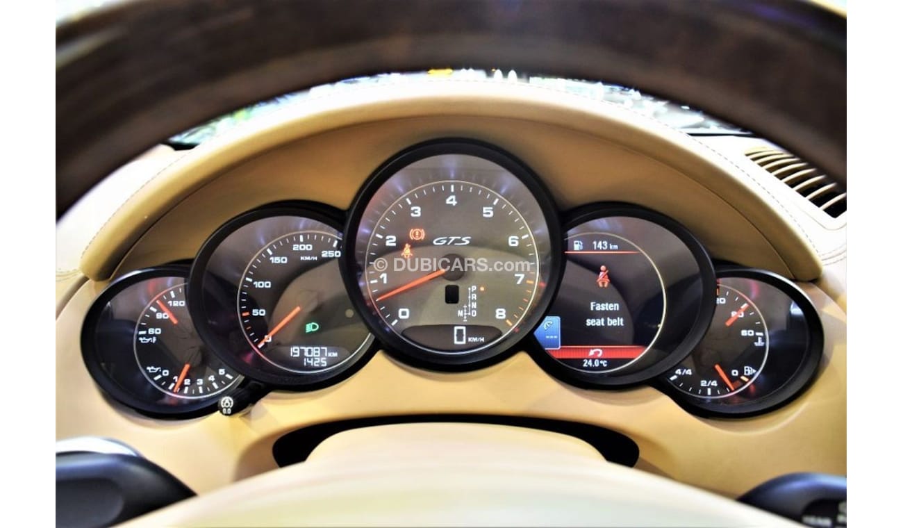 Porsche Cayenne ( ORIGINAL PAINT ( صبغ وكاله )AMAZING Porsche Cayenne GTS 2013 Model!! in White Color! GCC Specs