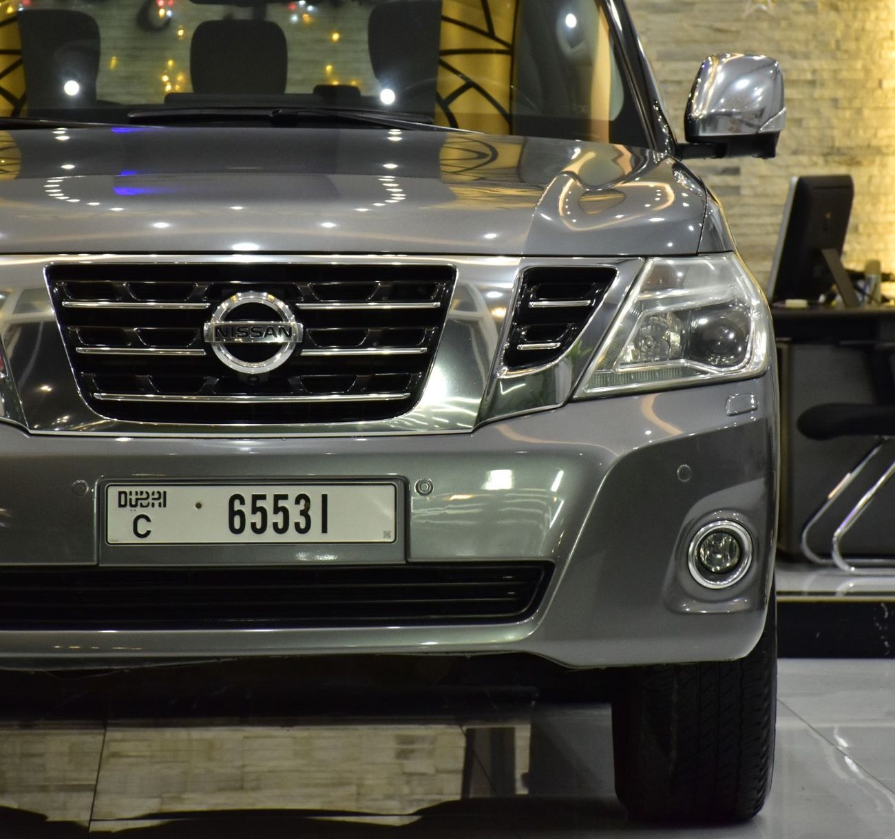 Nissan Patrol EXCELLENT DEAL for our Nissan Patrol ( 2014 Model ) in Grey Color GCC Specs