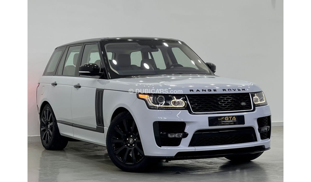 لاند روفر رينج روفر 2016 Range Rover Vogue HSE ( SVO Kit ), Service History, Warranty, GCC