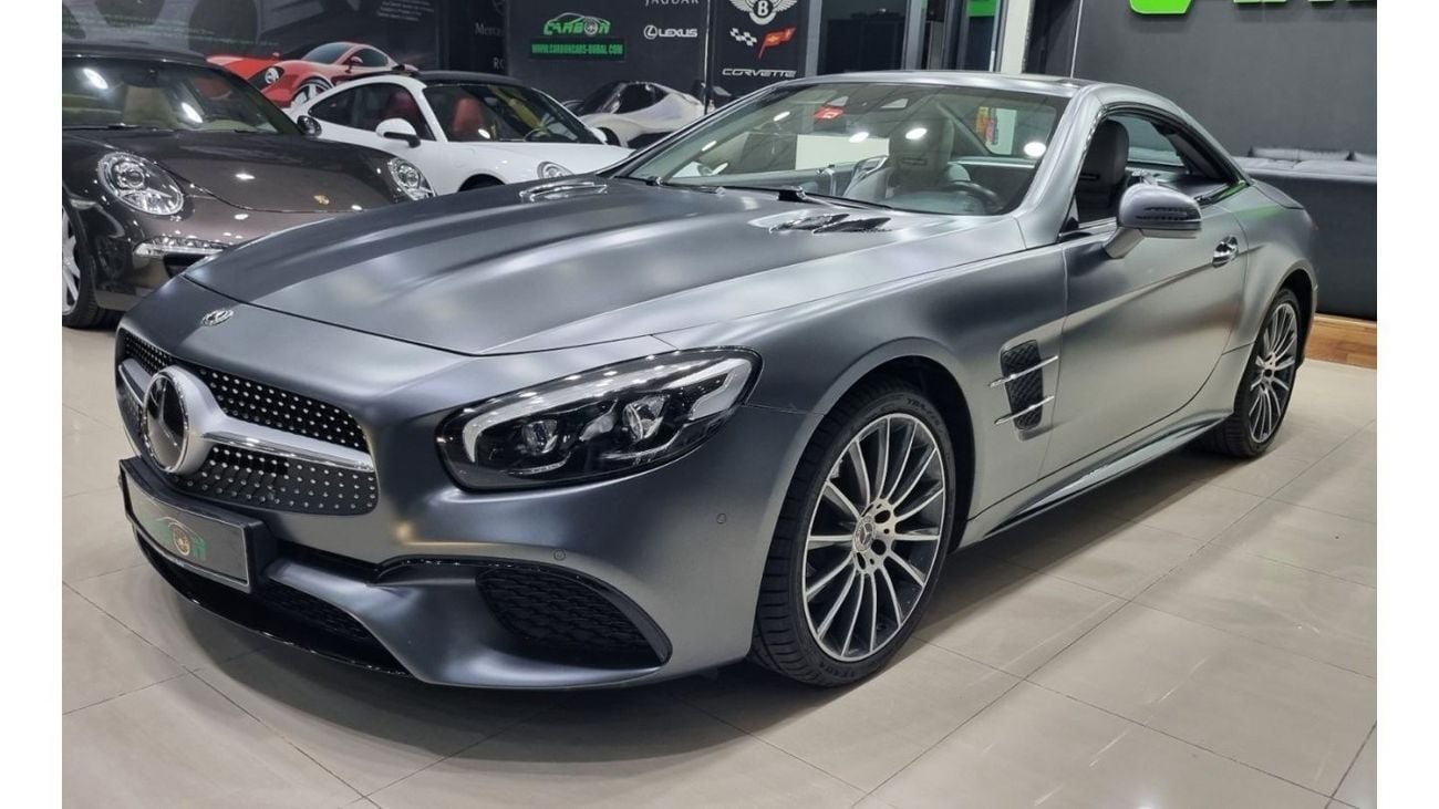 Mercedes-Benz Sl 450 SPECIAL RAMADAN OFFER MERCEDES SL 450 2020 WITH 12K KM ONLY IN BEAUTIFUL SHAPE FOR 185K AED