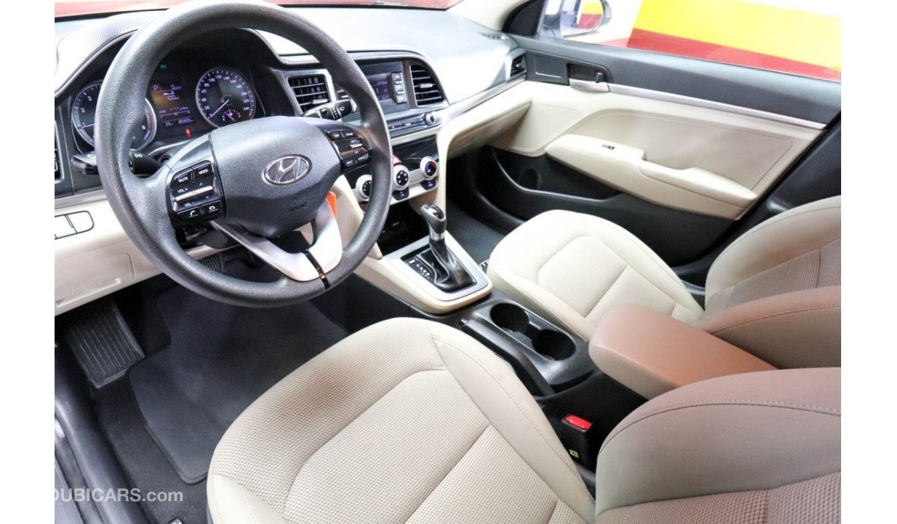 Hyundai Elantra Hyundai Elantra 2019 GCC under Agency Warranty with Flexible Down-Payment