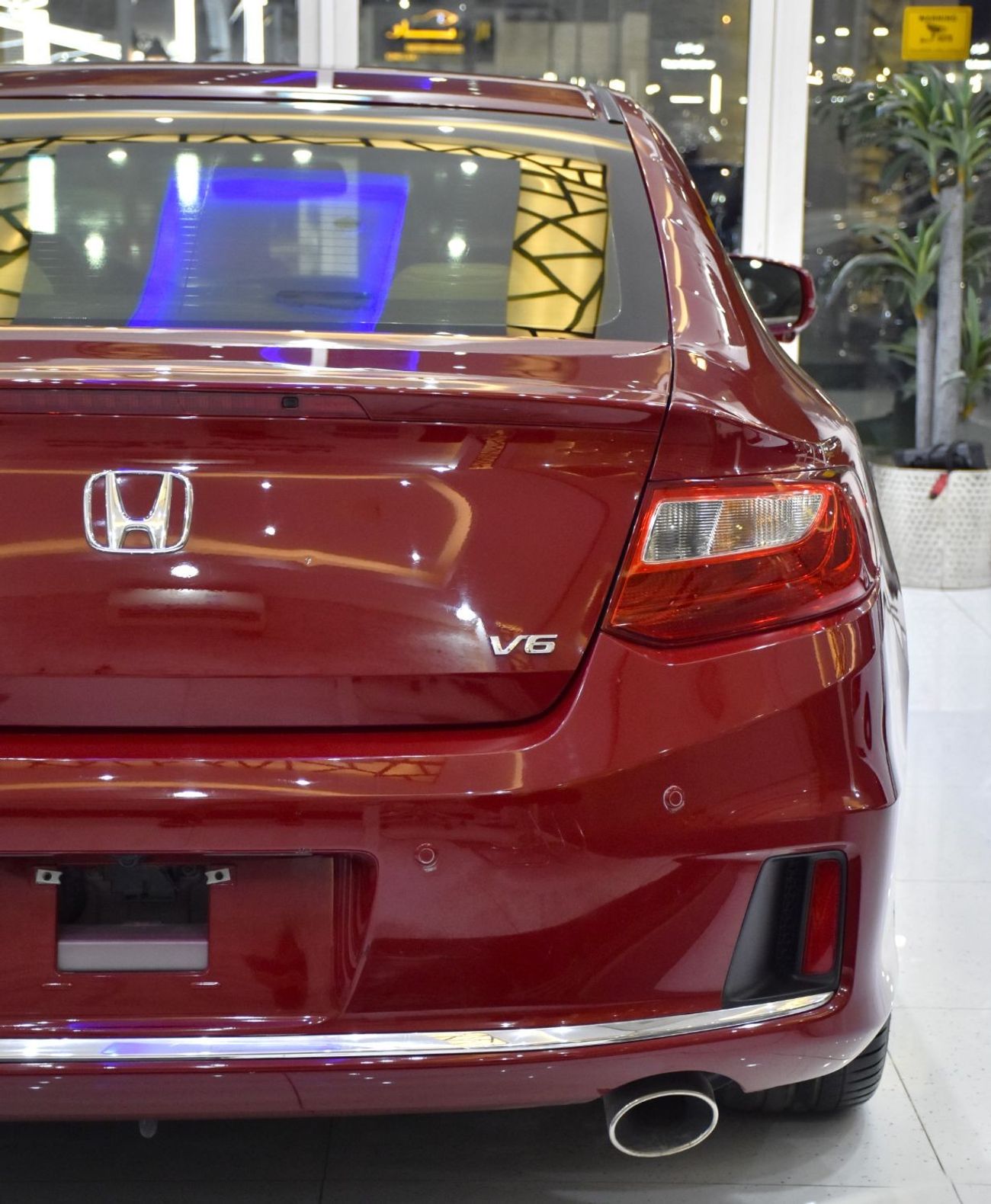 هوندا أكورد كوبيه EXCELLENT DEAL for our Honda Accord Coupe V6 ( 2013 Model ) in Red Color GCC Specs