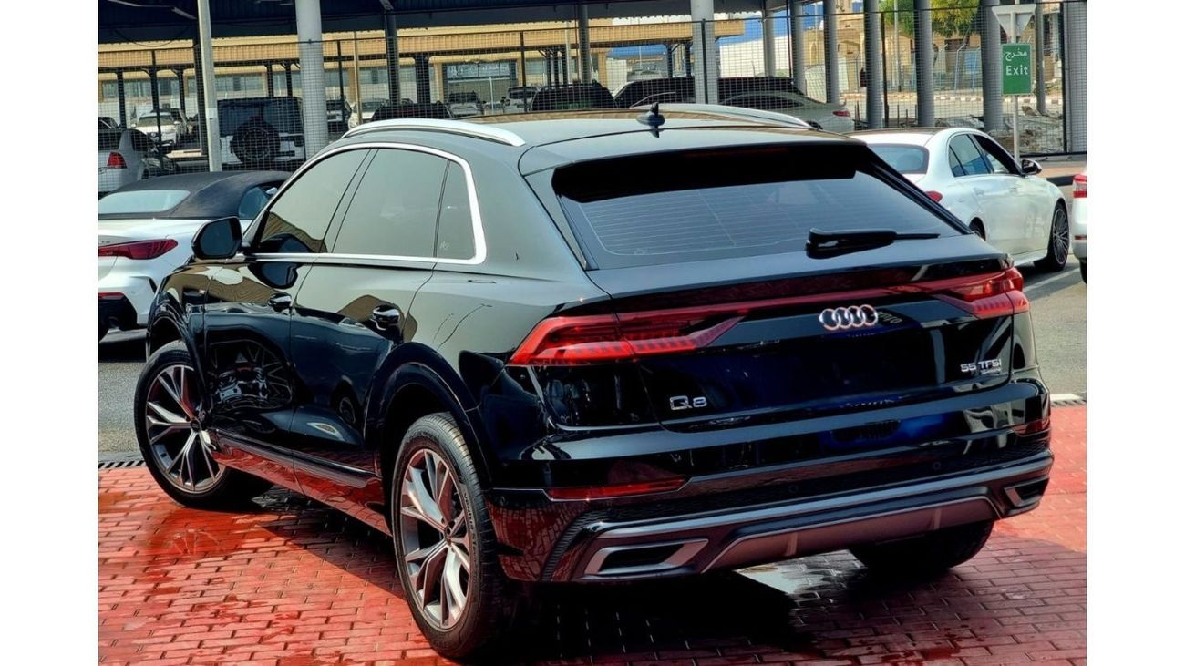Audi Q8 55 TFSI quattro S-Line WARRANTY AND SERVICE 2022 GCC