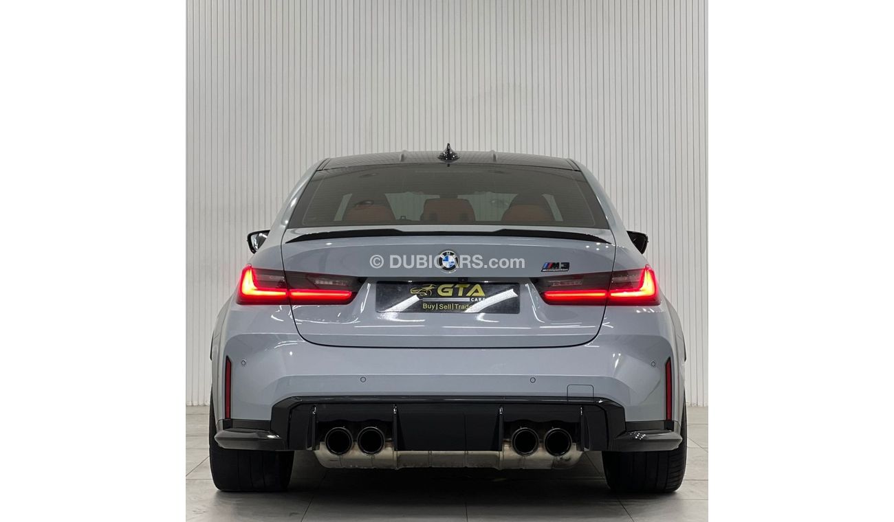 بي أم دبليو M3 2022 BMW M3 Competition, FEB 2027 BMW Warranty + Service Contract, GCC