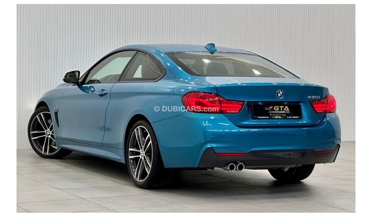 BMW 430i M Sport 2018 BMW 430i M-Sport Coupe, BMW Warranty Nov 2023, BMW Service History, Low Mileage, GCC