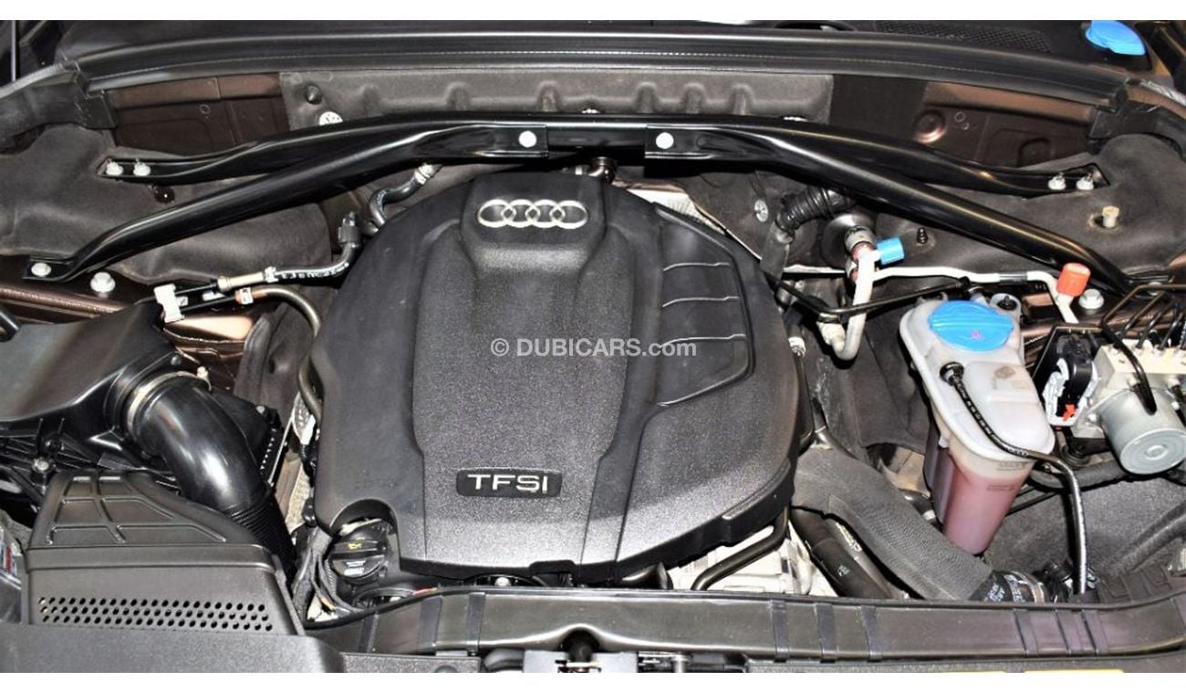 Audi Q5 ORIGINAL PAINT ( صبغ وكاله ) Audi Q5 QUATTRO S-Line 2016 Model!! in Brown Color! GCC Specs