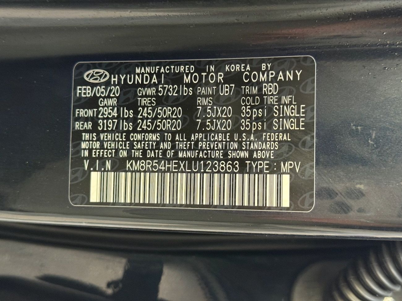 Hyundai Palisade 2020 HYUNDAI PALISADE LIMITED DOUBLE SUNROOF 360CAMERA FULL OPTIONS IMPORTED FROM USA