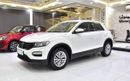 فولكس واجن T ROC EXCELLENT DEAL for our Volkswagen T-ROC ( 2021 Model ) in White Color GCC Specs