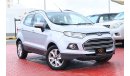 Ford EcoSport 2015 | FORD ECOSPORT | AMBIENTE FUEL ECONOMY | GCC | VERY WELL-MAINTAINED | SPECTACULAR CONDITION | 