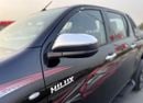 تويوتا هيلوكس GLX 2021 2.7 ENGINE 4 CYLINDER BLACK COLOR INSIDE BLACK AND RED GCC SPECS VERY GOOD CONDITION
