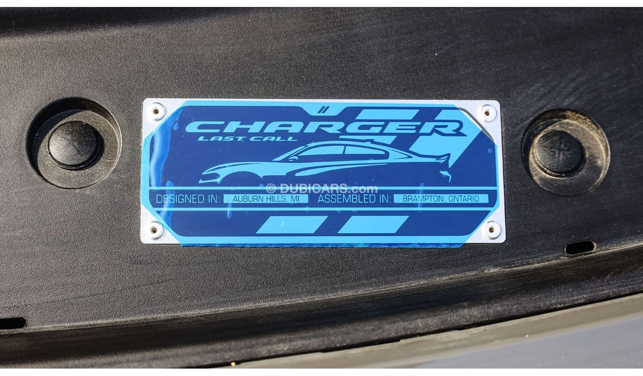 New Dodge Charger SRT Hellcat Redeye Widebody 6.2L V8 ”LAST CALL” , 2023 GCC , 0Km , With 3