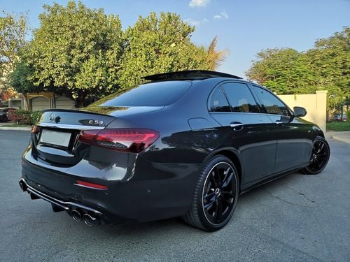 Mercedes-Benz E 53 AMG 4MATIC+ GCC Original Paint Under Warrenty