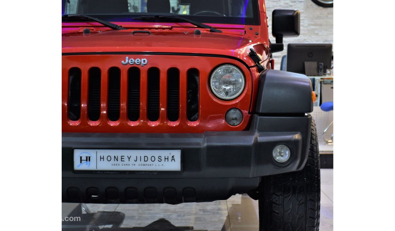 Jeep Wrangler OFF ROAD READY for our ORIGINAL PAINT ( صبغ وكاله ) Jeep Wrangler JK Unlimited Sport 2018 Model! GCC