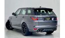 Land Rover Range Rover Sport 2018 Range Rover Sport SVR Full Carbon Fiber, October 2023 Range Rover Warranty-Service History, GCC