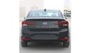 Hyundai Elantra Hyundai Elantra 2020 Black GCC excellent condition without accident