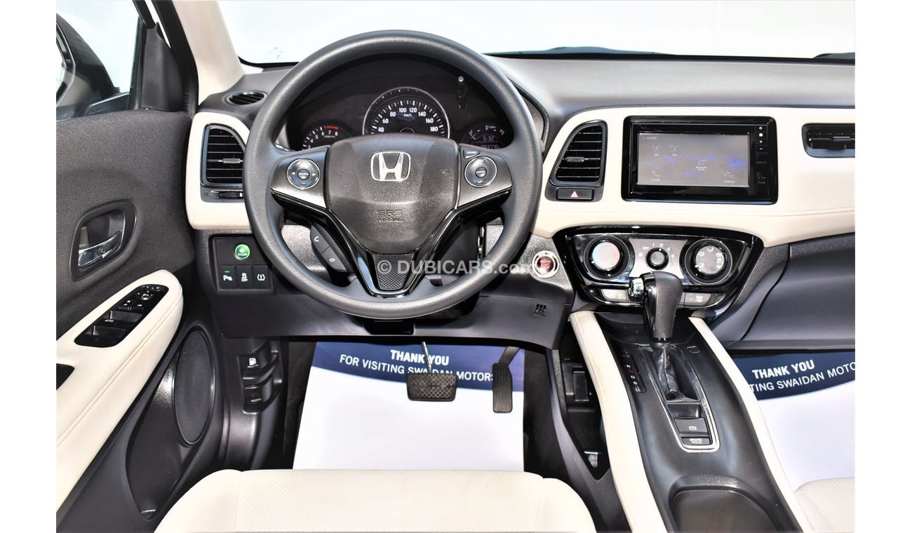 Honda HRV AED 1370 PM | 1.8L LX GCC DEALER WARRANTY
